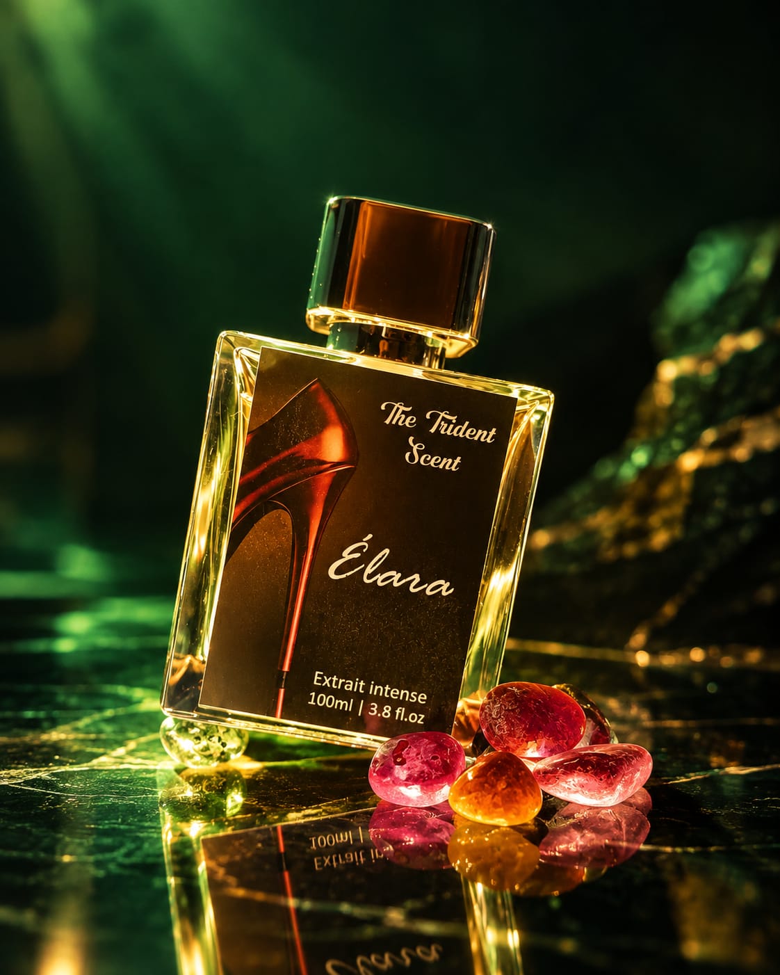 Perfume on sand